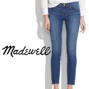Madewell Skinny Skinny Ankle zipper Jeans